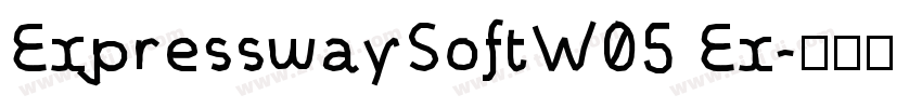 ExpresswaySoftW05 Ex字体转换